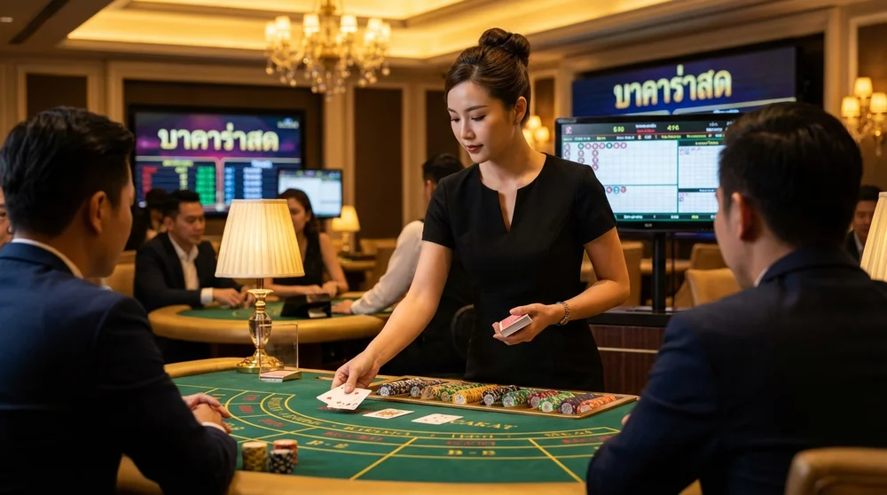 คาสิโนสด UFABET888 บาคาร่าสดถ่ายทอดสดจากสตูดิโอระดับโลก